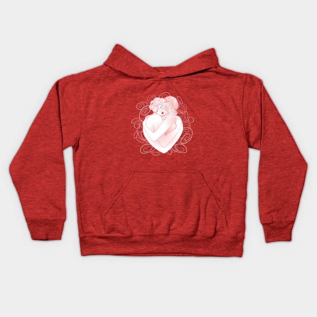 Love Hug G1 Kids Hoodie by MedusArt